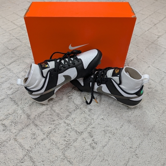 Nike Other - Nike Vapor Edge Dunk Football Cleats Panda Black Mens 11.5 DZ4890-001 New